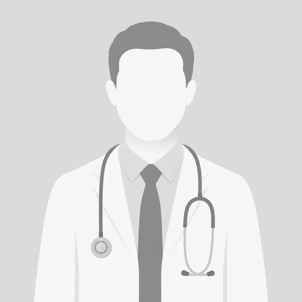 Male Doctor Headshot Placeholder Image