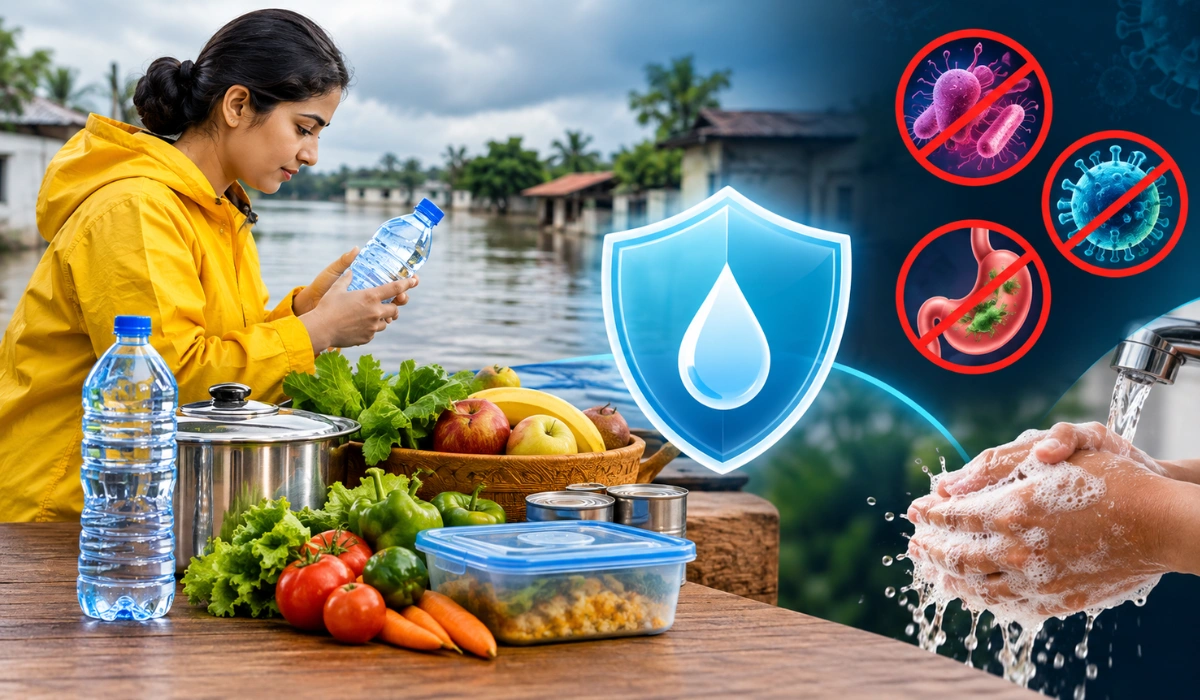 Food and Water Safety During Floods: Preventing Typhoid, Hepatitis A, and Stomach Infections